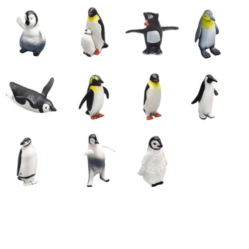 OFGAOO 12 Stück Pinguin Tiere-Figuren Set, Realistische Pinguinfiguren Spielzeug Pinguin Figur Modell Pädagogisches Spielzeug für Kinder Nette Figuren für 5 6 7 8 Jahre alte Jungen Mädchen OFGAOO 12 Stück Pinguin Tiere-Figuren Set, Realistische Pinguinfiguren Spielzeug Pinguin Figur Modell Pädagogisches Spielzeug für Kinder Nette Figuren für 5 6 7 8 Jahre alte Jungen Mädchen von OFGAOO