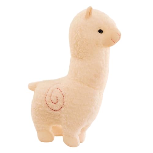 OFKAFEZV Alpaka Tier Plüsch, 28cm Kuscheliger Alpaka Plüsch, Alpaka plüsch Spielzeug, Alpaka Stofftier Plüschtier, Lama Kuscheltiere, Stand Alpaka Stofftier Plüschtier, Lama Stofftier Geschenk OFKAFEZV Alpaka Tier Plüsch, 28cm Kuscheliger Alpaka Plüsch, Alpaka plüsch Spielzeug, Alpaka Stofftier Plüschtier, Lama Kuscheltiere, Stand Alpaka Stofftier Plüschtier, Lama Stofftier Geschenk von OFKAFEZV