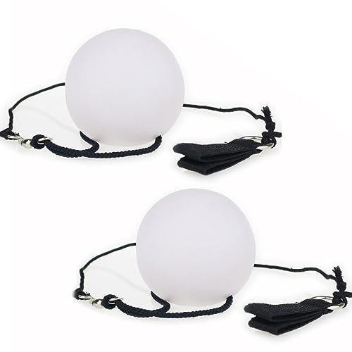 OFKPO 1 Paar LED Glow Poi,Mehrfarbige Nachtleuchtender Poi Leuchtpoi für Bühne Bauchtanz OFKPO 1 Paar LED Glow Poi,Mehrfarbige Nachtleuchtender Poi Leuchtpoi für Bühne Bauchtanz von OFKPO