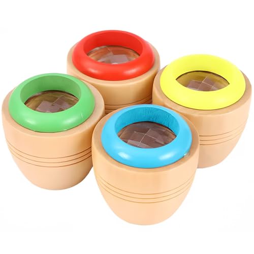OFKPO 4 Stück Kinder Kaleidoskop aus Holz,Mini Kaleidoskop Spielzeug Puzzle Spielzeug OFKPO 4 Stück Kinder Kaleidoskop aus Holz,Mini Kaleidoskop Spielzeug Puzzle Spielzeug von OFKPO