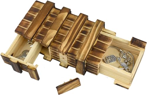 OFKPO Holz Magic Box,Kreative Geschenkbox Denkspiel/Knobelspiel/Geduldspiel OFKPO Holz Magic Box,Kreative Geschenkbox Denkspiel/Knobelspiel/Geduldspiel von OFKPO