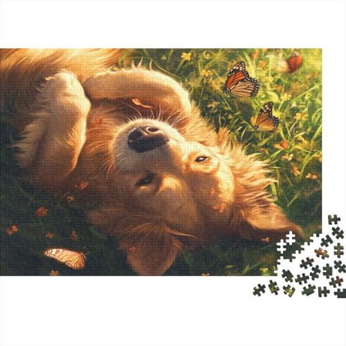Der Labrador Retriever Puzzle 1000 Teile Erwachsener Kniffel Spaß Für Die Ganze Familie - Abwechslungsreiche 1000 Puzzleteilige Motive Puzzlespiel Erwachsene, Puzzel 1000pcs (75x50cm) von OFLAMIRUX