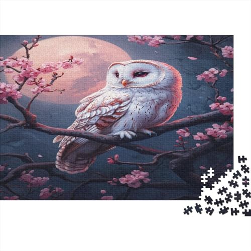 Eule Puzzle 1000 Teile Erwachsener Kniffel Spaß Für Die Ganze Familie - Abwechslungsreiche 1000 Puzzleteilige Motive Puzzle Erwachsene, Puzzel 1000pcs (75x50cm) von OFLAMIRUX