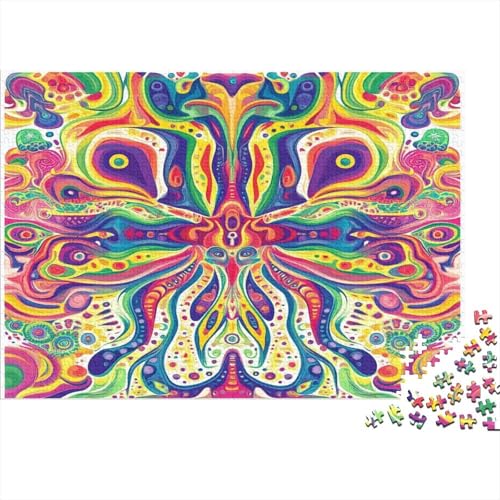 Lebendige Farben Puzzles 1000 Teile Für Erwachsene Lernspiel Lernspiel Herausforderung Spielzeug von Colorfull Puzzel 1000pcs Für Erwachsene Und Kinder Ab 14 Jahren 1000pcs (75x50cm) von OFLAMIRUX