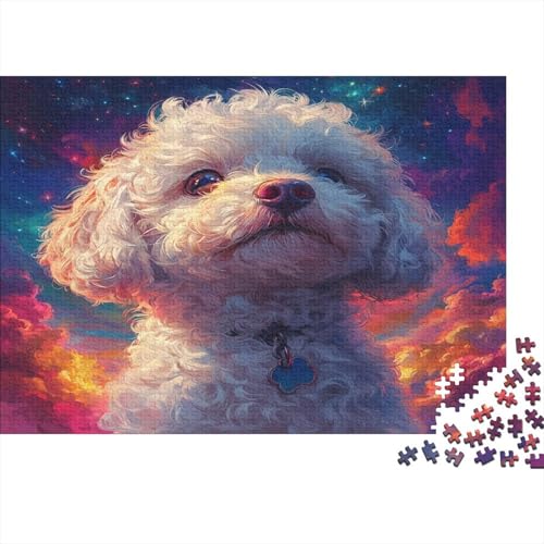 Maltesischr Hund Puzzle 1000 Teile Puzzle Für Erwachsene Und Kinder Ab 14 Jahren Puzzel 1000pcs (75x50cm) von OFLAMIRUX