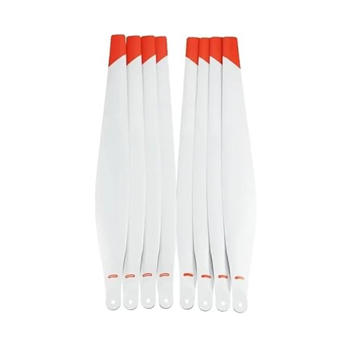 OGQTIBXV Agras Drone T25/T25P 5018 Carbon Fiber Kunststoff Weiß Propeller Sonnenschutz for Landwirtschaft Zubehör Drone Teile(4pcs CW and 4pcs CCW) von OGQTIBXV