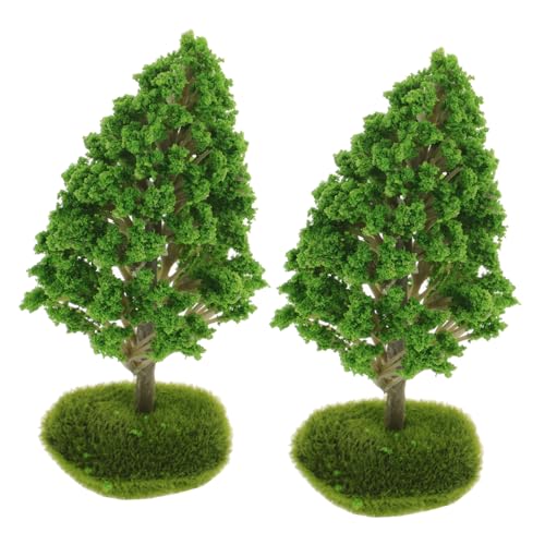 OHPHCALL 2 Stück Miniatur Straßenbaum Modell aus Leichtem Realistische Landschaftsdeko für Sandtisch Diorama und Modellbau Naturgetreues Design für Miniaturlandschaften und Bastelprojekte OHPHCALL 2 Stück Miniatur Straßenbaum Modell aus Leichtem Realistische Landschaftsdeko für Sandtisch Diorama und Modellbau Naturgetreues Design für Miniaturlandschaften und Bastelprojekte von OHPHCALL