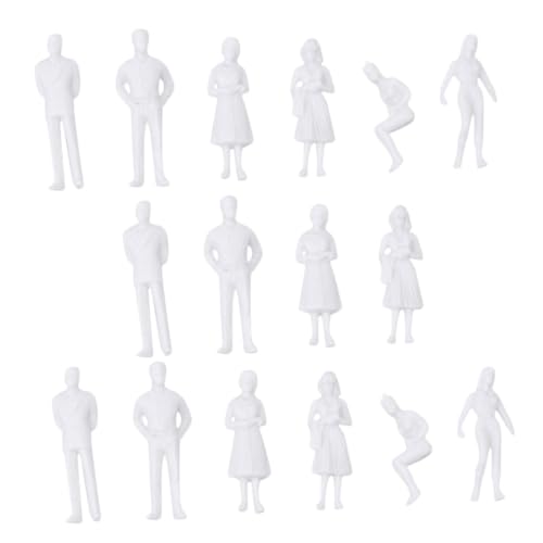 OHPHCALL Kunststoff-konstruktionsfiguren 30 Stück Weiß Layout-miniaturen Für Projekte OHPHCALL Kunststoff-konstruktionsfiguren 30 Stück Weiß Layout-miniaturen Für Projekte von OHPHCALL