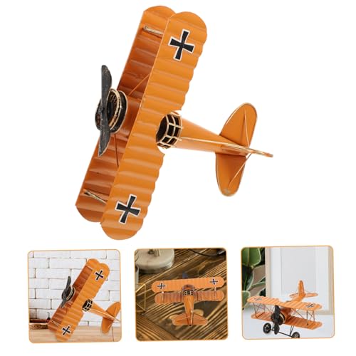 OHPHCALL Retro Flugzeugmodell Eisen Großes Vintage Deko Flugzeug Handgefertigte Metallkunst Langlebiges Sammlerstück Nostalgisches für Luftfahrtfans und Bürodekoration Zufällige Farbe OHPHCALL Retro Flugzeugmodell Eisen Großes Vintage Deko Flugzeug Handgefertigte Metallkunst Langlebiges Sammlerstück Nostalgisches für Luftfahrtfans und Bürodekoration Zufällige Farbe von OHPHCALL