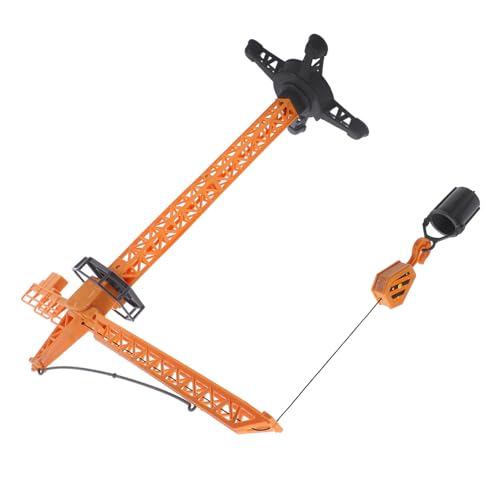OHPHCALL Turmdrehkran Spielzeug: DIY-montagebausatz Mit Seilwinde Und Haken – Mint-lerngeschenk Für Jungen – Interaktives Modell Zum Erlernen Der Mechanik von OHPHCALL