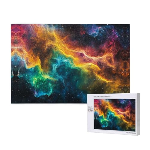 Aurora 1000 bunte Puzzles für Erwachsene, herausfordernde Puzzle, perfekt für Spieleabende, komplette Puzzle-Größen von 75,9 x 49,7 cm Aurora 1000 bunte Puzzles für Erwachsene, herausfordernde Puzzle, perfekt für Spieleabende, komplette Puzzle-Größen von 75,9 x 49,7 cm von OIBNKCN