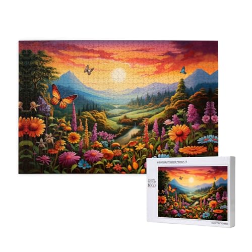 Mysterious Wonderland 1000 Puzzles für Erwachsene, herausfordernde Puzzles, perfekt für Spieleabende, fertige Puzzle-Größen von 29,5 x 19,7 cm Mysterious Wonderland 1000 Puzzles für Erwachsene, herausfordernde Puzzles, perfekt für Spieleabende, fertige Puzzle-Größen von 29,5 x 19,7 cm von OIBNKCN