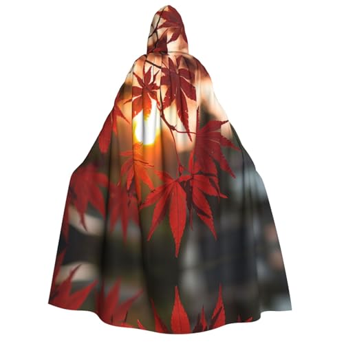 OIBNKCN Ahornblätter Glänzende Halloween Kapuzenrobe für Erwachsene Männer Frauen Weihnachten Hoodies Umhang Rollenspiel Kostüme OIBNKCN Ahornblätter Glänzende Halloween Kapuzenrobe für Erwachsene Männer Frauen Weihnachten Hoodies Umhang Rollenspiel Kostüme von OIBNKCN