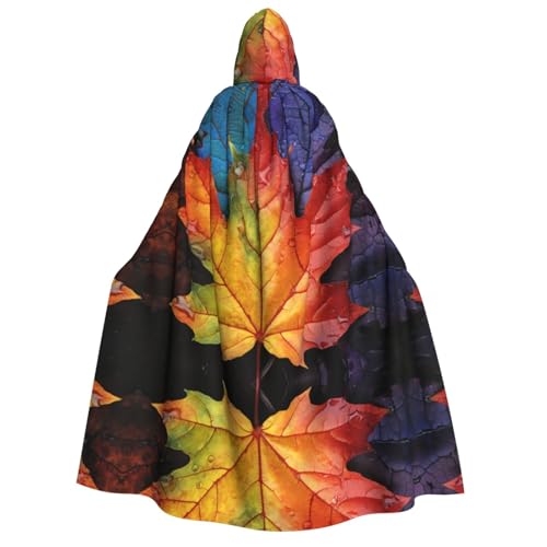 OIBNKCN Ahornblätter mit Tau Halloween Kapuzenmantel für Erwachsene Männer Frauen Weihnachten Hoodies Umhang Rollenspiel Kostüme OIBNKCN Ahornblätter mit Tau Halloween Kapuzenmantel für Erwachsene Männer Frauen Weihnachten Hoodies Umhang Rollenspiel Kostüme von OIBNKCN