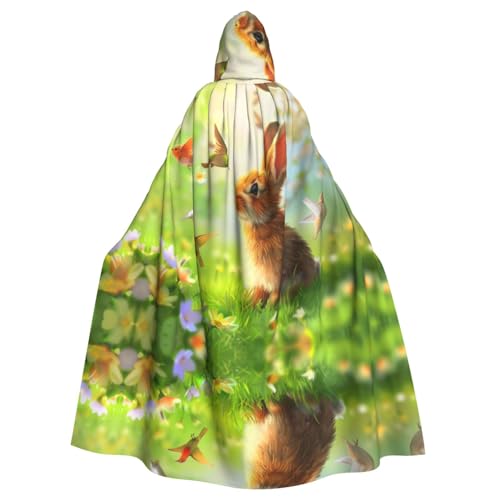 OIBNKCN Das Kaninchen beobachtet die Vögel im Garten. Geeignet für Männer und Frauen, Erwachsenen-Bademäntel, Umhänge, Ritter, stilvolle und coole Rollenspiel-Kostüme OIBNKCN Das Kaninchen beobachtet die Vögel im Garten. Geeignet für Männer und Frauen, Erwachsenen-Bademäntel, Umhänge, Ritter, stilvolle und coole Rollenspiel-Kostüme von OIBNKCN