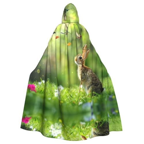 OIBNKCN Das lebhafte kleine Kaninchen ist sowohl für Männer als auch für Frauen geeignet, Kapuzenmäntel für Erwachsene, Umhänge, Ritter, stilvolle und coole Rollenspiel-Kostüme OIBNKCN Das lebhafte kleine Kaninchen ist sowohl für Männer als auch für Frauen geeignet, Kapuzenmäntel für Erwachsene, Umhänge, Ritter, stilvolle und coole Rollenspiel-Kostüme von OIBNKCN