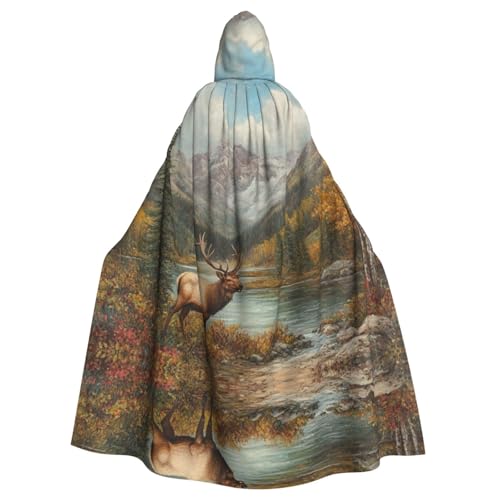 OIBNKCN Der kleine Hirsch ist sowohl für Männer als auch für Frauen geeignet, Kapuzenmäntel für Erwachsene, Umhänge, Ritter, stilvolle und coole Rollenspiel-Kostüme OIBNKCN Der kleine Hirsch ist sowohl für Männer als auch für Frauen geeignet, Kapuzenmäntel für Erwachsene, Umhänge, Ritter, stilvolle und coole Rollenspiel-Kostüme von OIBNKCN