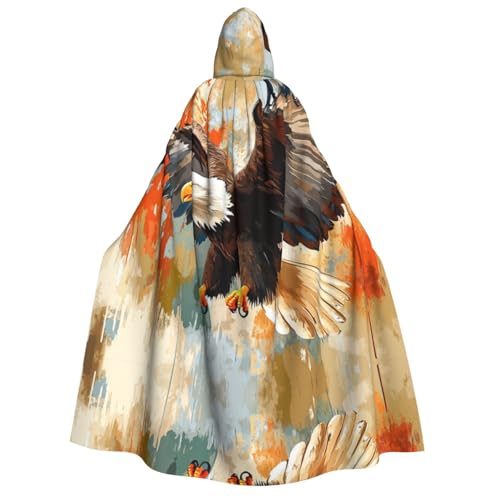 OIBNKCN Der wilde Adler fliegende Halloween-Kapuzenmantel für Erwachsene, Männer und Frauen, Weihnachts-Kapuzenpullover, Umhang, Rollenspiel-Kostüme OIBNKCN Der wilde Adler fliegende Halloween-Kapuzenmantel für Erwachsene, Männer und Frauen, Weihnachts-Kapuzenpullover, Umhang, Rollenspiel-Kostüme von OIBNKCN