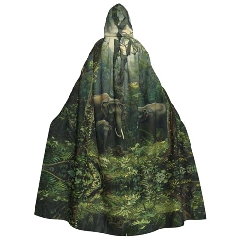OIBNKCN Die Herde der Elefanten Halloween Kapuzenmantel für Erwachsene Männer Frauen Weihnachten Hoodies Umhang Rollenspiel Kostüme OIBNKCN Die Herde der Elefanten Halloween Kapuzenmantel für Erwachsene Männer Frauen Weihnachten Hoodies Umhang Rollenspiel Kostüme von OIBNKCN