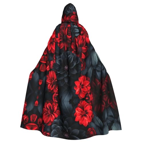 OIBNKCN Die anmutige und prächtige dunkle Rose ist sowohl für Männer als auch für Frauen geeignet, Kapuzenmäntel für Erwachsene, Umhänge, Ritter, stilvolle und coole Rollenspiel-Kostüme OIBNKCN Die anmutige und prächtige dunkle Rose ist sowohl für Männer als auch für Frauen geeignet, Kapuzenmäntel für Erwachsene, Umhänge, Ritter, stilvolle und coole Rollenspiel-Kostüme von OIBNKCN