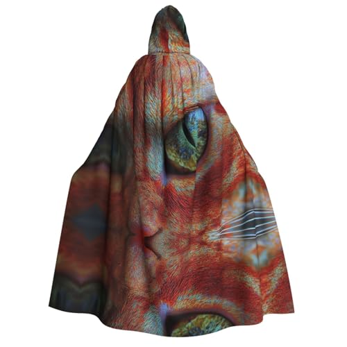 OIBNKCN Die geheimnisvolle Katze Halloween Kapuzenmantel für Erwachsene Männer Frauen Weihnachten Hoodies Umhang Rollenspiel Kostüme OIBNKCN Die geheimnisvolle Katze Halloween Kapuzenmantel für Erwachsene Männer Frauen Weihnachten Hoodies Umhang Rollenspiel Kostüme von OIBNKCN