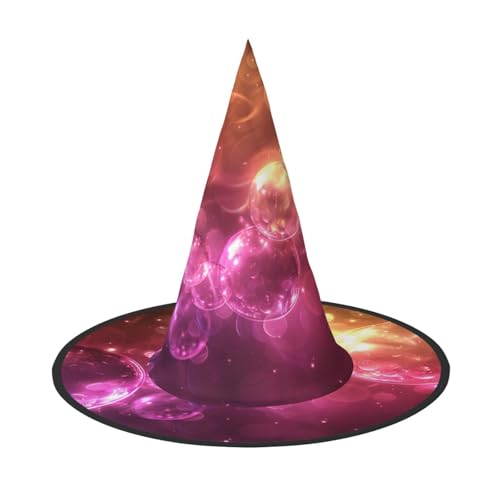 OIBNKCN Dreamy Bubble Halloween Hut Hexenhut - Perfekt für Frauen, Männer, Hexenhut Dekor zum Aufhängen und Partygebrauch OIBNKCN Dreamy Bubble Halloween Hut Hexenhut - Perfekt für Frauen, Männer, Hexenhut Dekor zum Aufhängen und Partygebrauch von OIBNKCN