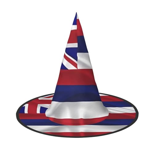 OIBNKCN Flagge von Hawaii, amerikanischer Halloween-Hut, Hexenhut, perfekt für Frauen, Männer, Hexenhut, Dekoration zum Aufhängen und für Partys OIBNKCN Flagge von Hawaii, amerikanischer Halloween-Hut, Hexenhut, perfekt für Frauen, Männer, Hexenhut, Dekoration zum Aufhängen und für Partys von OIBNKCN