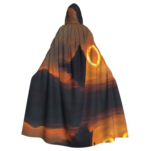 OIBNKCN Geheimnisvolle Figur und Feuerkreis. Geeignet für Männer und Frauen, Kapuzenmäntel für Erwachsene, Umhänge, Ritter, stilvolle und coole Rollenspiel-Kostüme OIBNKCN Geheimnisvolle Figur und Feuerkreis. Geeignet für Männer und Frauen, Kapuzenmäntel für Erwachsene, Umhänge, Ritter, stilvolle und coole Rollenspiel-Kostüme von OIBNKCN