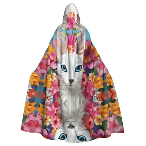 OIBNKCN Geheimnisvolle und ernsthafte kleine Katze. Geeignet für Männer und Frauen, Kapuzenmäntel für Erwachsene, Umhänge, Ritter, stilvolle und coole Rollenspiel-Kostüme OIBNKCN Geheimnisvolle und ernsthafte kleine Katze. Geeignet für Männer und Frauen, Kapuzenmäntel für Erwachsene, Umhänge, Ritter, stilvolle und coole Rollenspiel-Kostüme von OIBNKCN