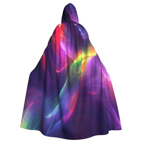 OIBNKCN Geheimnisvoller Aurora-Umhang mit Kapuze für Damen und Herren, langlebiger und stilvoller schwarzer Umhang mit Kapuze für Halloween, Cosplay und mehr. OIBNKCN Geheimnisvoller Aurora-Umhang mit Kapuze für Damen und Herren, langlebiger und stilvoller schwarzer Umhang mit Kapuze für Halloween, Cosplay und mehr. von OIBNKCN