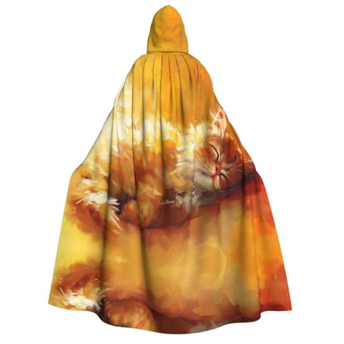 OIBNKCN Goldenes Kätzchen Halloween Kapuzenmantel für Erwachsene Männer Frauen Weihnachten Hoodies Umhang Rollenspiel Kostüme OIBNKCN Goldenes Kätzchen Halloween Kapuzenmantel für Erwachsene Männer Frauen Weihnachten Hoodies Umhang Rollenspiel Kostüme von OIBNKCN