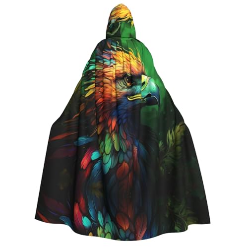 OIBNKCN Halloween-Bademantel mit Kapuze für Erwachsene, Männer und Frauen, Weihnachts-Kapuzenpullover, Umhang, Rollenspiel-Kostüme von OIBNKCN