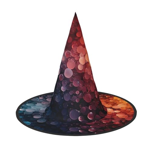 OIBNKCN Halloween-Hut mit Lichtpunkten – perfekt für Frauen, Männer, Hexenhut, Dekoration zum Aufhängen und für Partys OIBNKCN Halloween-Hut mit Lichtpunkten – perfekt für Frauen, Männer, Hexenhut, Dekoration zum Aufhängen und für Partys von OIBNKCN
