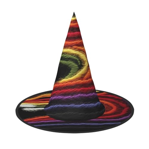 OIBNKCN Halloween-Hut mit abstraktem Leopardenmuster, perfekt für Damen, Herren, Hexenhut, Dekoration zum Aufhängen und für Partys OIBNKCN Halloween-Hut mit abstraktem Leopardenmuster, perfekt für Damen, Herren, Hexenhut, Dekoration zum Aufhängen und für Partys von OIBNKCN