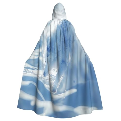 OIBNKCN Heiliger Schneewolf Kapuzenumhang für Damen und Herren, langlebiger und stilvoller schwarzer Umhang mit Kapuze für Halloween, Cosplay und mehr. OIBNKCN Heiliger Schneewolf Kapuzenumhang für Damen und Herren, langlebiger und stilvoller schwarzer Umhang mit Kapuze für Halloween, Cosplay und mehr. von OIBNKCN