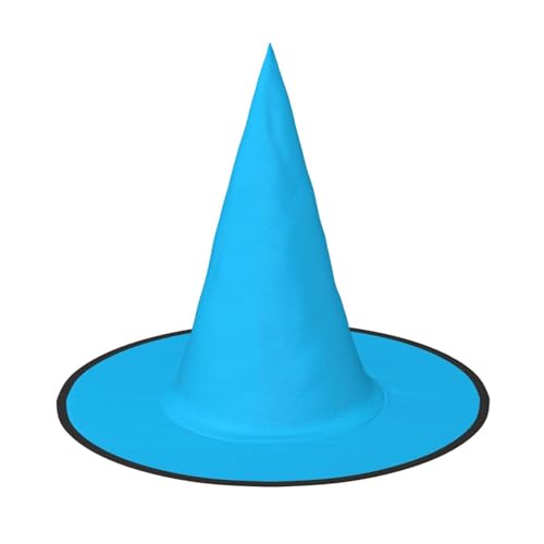 OIBNKCN Hellblauer Halloween-Hut, Hexenhut, perfekt für Frauen, Männer, Hexenhut, Dekoration zum Aufhängen und für Partys OIBNKCN Hellblauer Halloween-Hut, Hexenhut, perfekt für Frauen, Männer, Hexenhut, Dekoration zum Aufhängen und für Partys von OIBNKCN