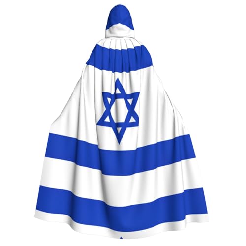 OIBNKCN Israelische Flagge Halloween Kapuzenmantel für Erwachsene Männer Frauen Weihnachten Hoodies Umhang Rollenspiel Kostüme OIBNKCN Israelische Flagge Halloween Kapuzenmantel für Erwachsene Männer Frauen Weihnachten Hoodies Umhang Rollenspiel Kostüme von OIBNKCN