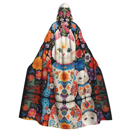 OIBNKCN Lächelnde kleine Katze, geeignet für Männer und Frauen, Kapuzenmäntel, Umhang, Ritter, stilvolle und coole Rollenspiel-Kostüme OIBNKCN Lächelnde kleine Katze, geeignet für Männer und Frauen, Kapuzenmäntel, Umhang, Ritter, stilvolle und coole Rollenspiel-Kostüme von OIBNKCN