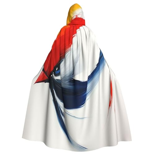 OIBNKCN Minimalistischer, bunter Vogel-Kapuzenumhang für Damen und Herren, langlebiger und stilvoller schwarzer Umhang mit Kapuze für Halloween, Cosplay und mehr. OIBNKCN Minimalistischer, bunter Vogel-Kapuzenumhang für Damen und Herren, langlebiger und stilvoller schwarzer Umhang mit Kapuze für Halloween, Cosplay und mehr. von OIBNKCN
