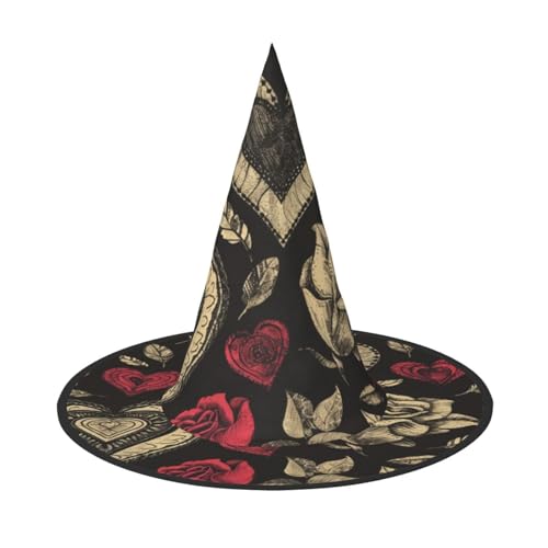 OIBNKCN Mysteriöser und uralter Liebes-Hut, Hexenhut, perfekt für Frauen, Männer, Hexenhut, Dekoration zum Aufhängen und für Partys OIBNKCN Mysteriöser und uralter Liebes-Hut, Hexenhut, perfekt für Frauen, Männer, Hexenhut, Dekoration zum Aufhängen und für Partys von OIBNKCN