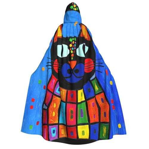 OIBNKCN Niedliche abstrakte Katze Halloween Kapuzenmantel für Erwachsene Männer Frauen Weihnachten Hoodies Umhang Rollenspiel Kostüme OIBNKCN Niedliche abstrakte Katze Halloween Kapuzenmantel für Erwachsene Männer Frauen Weihnachten Hoodies Umhang Rollenspiel Kostüme von OIBNKCN