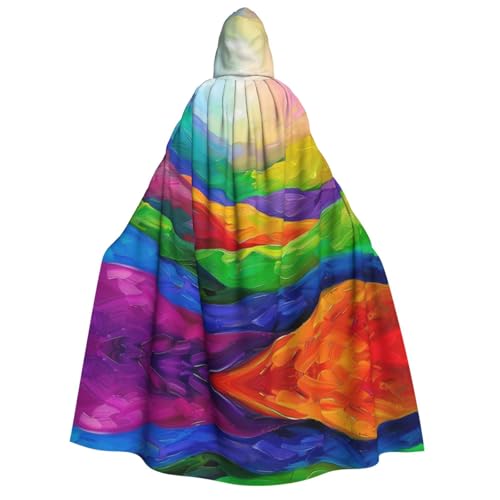 OIBNKCN Rainbow Mountains Halloween Kapuzenmantel für Erwachsene Männer Frauen Weihnachten Hoodies Umhang Rollenspiel Kostüme OIBNKCN Rainbow Mountains Halloween Kapuzenmantel für Erwachsene Männer Frauen Weihnachten Hoodies Umhang Rollenspiel Kostüme von OIBNKCN