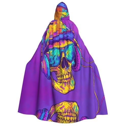 OIBNKCN Schillerndes Skelett Halloween Kapuzenmantel für Erwachsene Männer Frauen Weihnachten Hoodies Umhang Rollenspiel Kostüme OIBNKCN Schillerndes Skelett Halloween Kapuzenmantel für Erwachsene Männer Frauen Weihnachten Hoodies Umhang Rollenspiel Kostüme von OIBNKCN