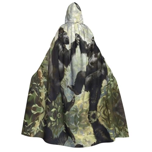 OIBNKCN Schimpansen spielen Halloween Kapuzenmantel für Erwachsene Männer Frauen Weihnachten Hoodies Umhang Rollenspiel Kostüme OIBNKCN Schimpansen spielen Halloween Kapuzenmantel für Erwachsene Männer Frauen Weihnachten Hoodies Umhang Rollenspiel Kostüme von OIBNKCN