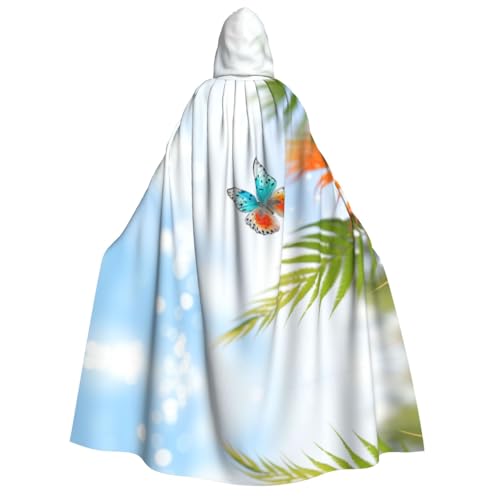 OIBNKCN Schmetterlinge unter der Sonne Halloween Kapuzenmantel für Erwachsene Männer Frauen Weihnachten Hoodies Umhang Rollenspiel Kostüme OIBNKCN Schmetterlinge unter der Sonne Halloween Kapuzenmantel für Erwachsene Männer Frauen Weihnachten Hoodies Umhang Rollenspiel Kostüme von OIBNKCN
