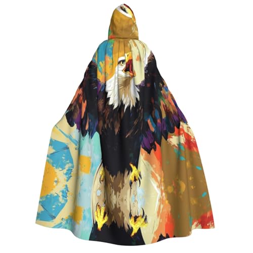 OIBNKCN Schreiender Adler fliegender Halloween Kapuzenmantel für Erwachsene Männer Frauen Weihnachten Hoodies Umhang Rollenspiel Kostüme OIBNKCN Schreiender Adler fliegender Halloween Kapuzenmantel für Erwachsene Männer Frauen Weihnachten Hoodies Umhang Rollenspiel Kostüme von OIBNKCN