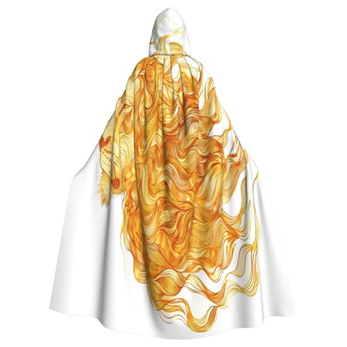 OIBNKCN The Golden Leopard Hooded Cloak for Men and Women-Durable and Stylish Black Cloak with Hood for Halloween, Cosplay and More. OIBNKCN The Golden Leopard Hooded Cloak for Men and Women-Durable and Stylish Black Cloak with Hood for Halloween, Cosplay and More. von OIBNKCN