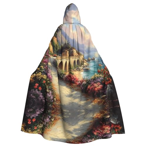 OIBNKCN The Road to Wonderland Suitable for both men and women, adult hooded robes, cloaks, knights, stylish and cool role-playing costumes OIBNKCN The Road to Wonderland Suitable for both men and women, adult hooded robes, cloaks, knights, stylish and cool role-playing costumes von OIBNKCN