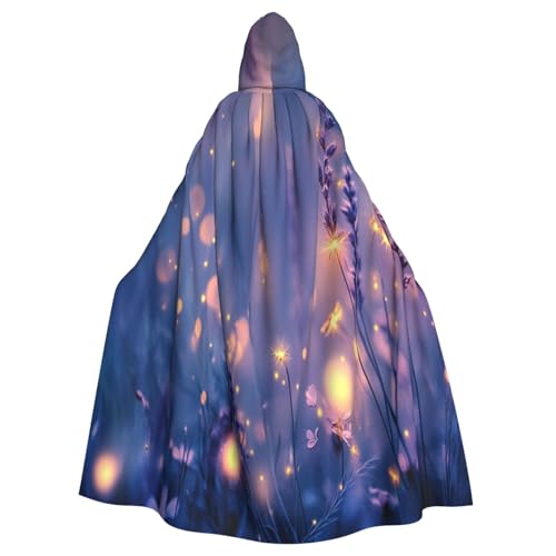 OIBNKCN Umhang mit Kapuze für Damen und Herren, langlebiger und stilvoller schwarzer Umhang mit Kapuze für Halloween, Cosplay und mehr. von OIBNKCN