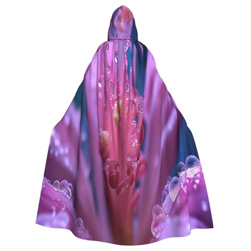 OIBNKCN Umhang mit Lilienblüten gefüllt mit Tau-Kapuzenumhang für Damen und Herren, langlebiger und stilvoller schwarzer Umhang mit Kapuze für Halloween, Cosplay und mehr. OIBNKCN Umhang mit Lilienblüten gefüllt mit Tau-Kapuzenumhang für Damen und Herren, langlebiger und stilvoller schwarzer Umhang mit Kapuze für Halloween, Cosplay und mehr. von OIBNKCN